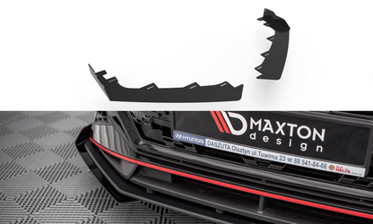 Front Flaps Hyundai I20 N Mk3 schwarz Hochglanz