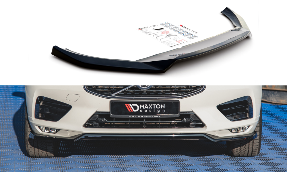 Front Ansatz V.1 für Volvo XC60 Mk2 R-Design Carbon Look