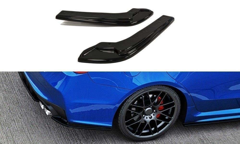 Heck Ansatz Flaps Diffusor für SUBARU WRX STI Carbon Look