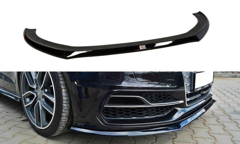 Front Ansatz für Audi S3 / A3 S-Line 8v Hatchback / Sportback Carbon Look