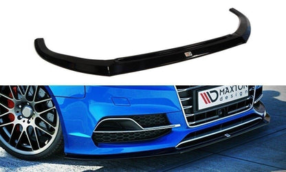 Front diffusor V.1 Audi S3 / A3 S-Line 8V Limousine / Cabrio schwarz matt