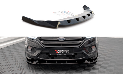 Front Ansatz V.2 für Ford Escape ST-Line Mk3 schwarz Hochglanz