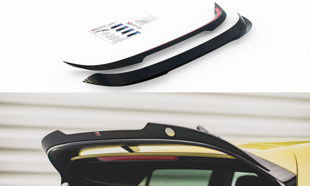 Spoiler CAP V.1 für Volkswagen Golf 8 R-Performance / GTI Clubsport schwarz Hochglanz