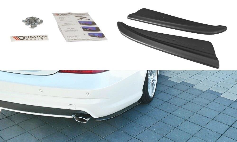 Heck Ansatz Flaps Diffusor für Mercedes CLS C219 55AMG Carbon Look