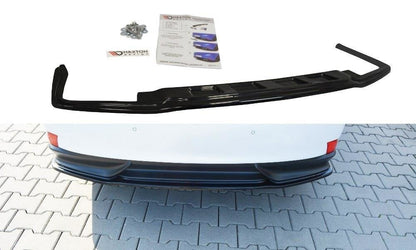Mittlerer Diffusor Heck Ansatz für Lexus IS Mk3 H  schwarz matt