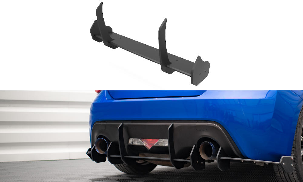 Street Pro Heckschürze für Subaru BRZ Mk1 Facelift