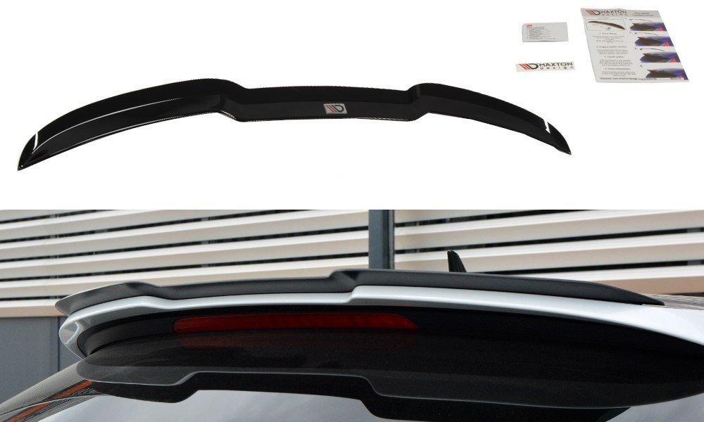 Spoiler CAP für Audi A6 C7 S-Line/ S6 C7 Avant Preface and Facelift Carbon Look