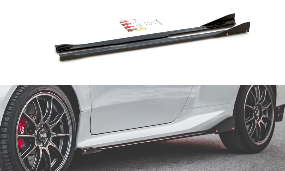 Seitenschweller Ansatz für + Flaps V.2 für Toyota GR Yaris Mk4