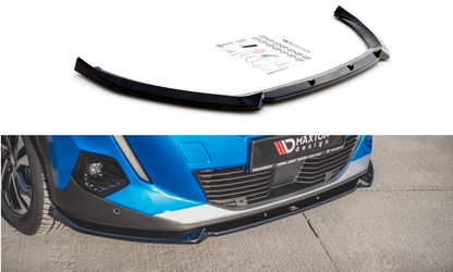 Front Ansatz V.1 für Peugeot 2008 Mk2 Carbon Look
