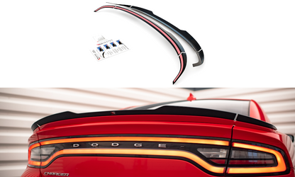 Spoiler CAP für Paket Dodge Charger RT Mk7 Facelift schwarz matt