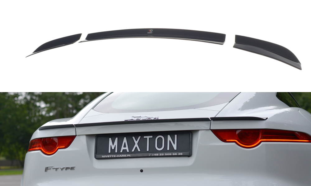 Spoiler CAP für JAGUAR F-TYPE schwarz matt