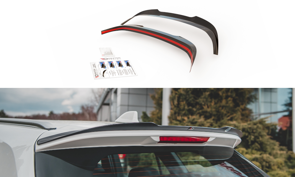 Spoiler CAP für Toyota Corolla XII Touring Sports schwarz matt