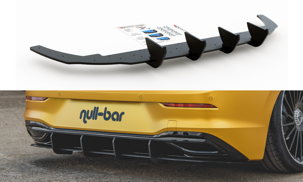 Robuste Racing Heckschürze V.1 für VW Golf 8