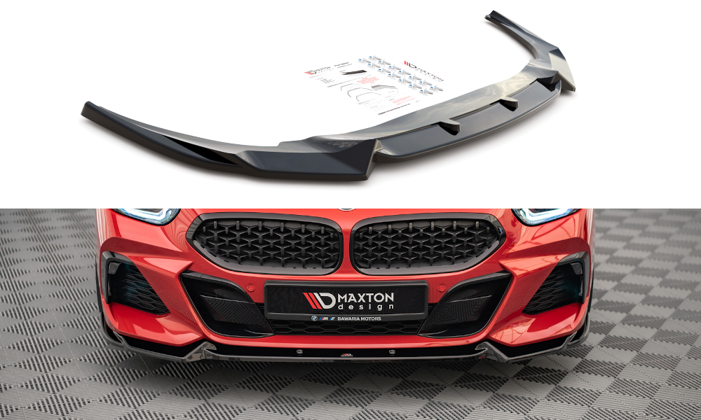 Front Ansatz V.1 für BMW Z4 M-Paket G29 schwarz Hochglanz