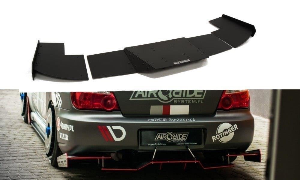 Diffusor Heck Ansatz für Heckschürze für Subaru Impreza WRX STI (BLOBEYE)