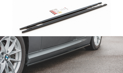 Seitenschweller Ansatz für BMW 3er E90/E91 Facelift Carbon Look