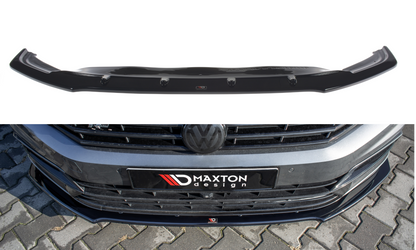 Front Ansatz V.1 für Volkswagen Passat R-Line B8 schwarz matt