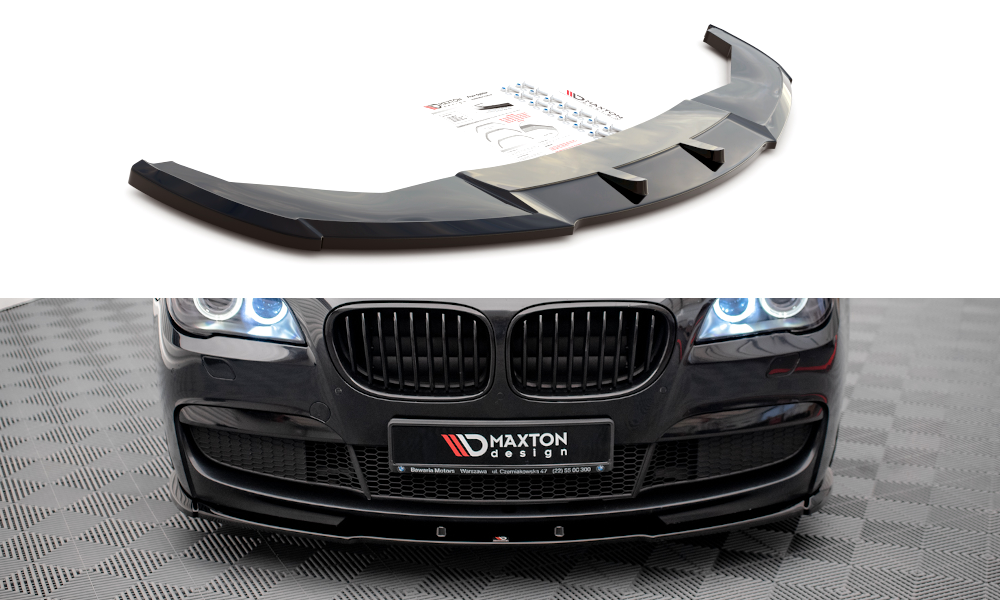 Front Ansatz V.1 für BMW 7 M-Paket F01 Carbon Look