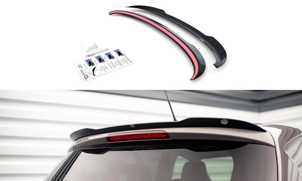 Spoiler CAP für Ford C-Max Mk2 schwarz matt