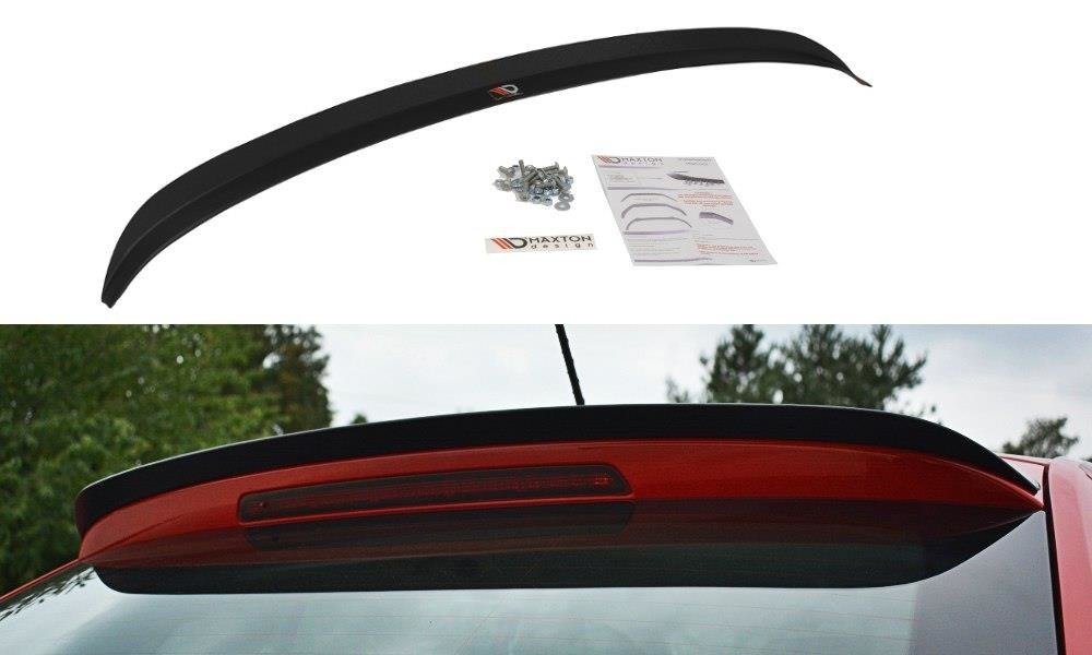 Spoiler CAP für Skoda Rapid Spaceback Carbon Look
