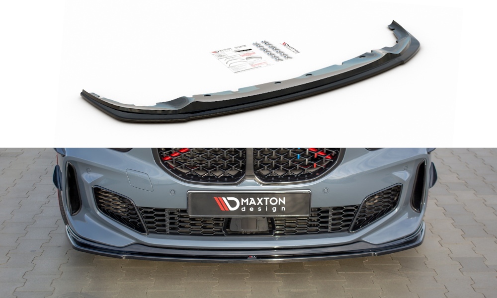 Front Ansatz für BMW 1er F40 M-Paket/ M135i  schwarz Hochglanz