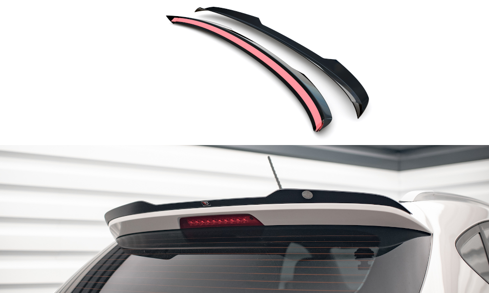 Spoiler CAP für Hyundai ix35 Mk1 schwarz matt
