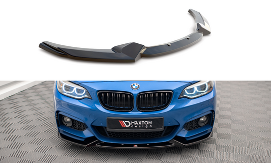 Front Ansatz V.2 für BMW 2 M-Paket F22 Carbon Look