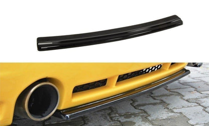 Mittlerer Diffusor Heck Ansatz für VW GOLF 4 R32 Carbon Look