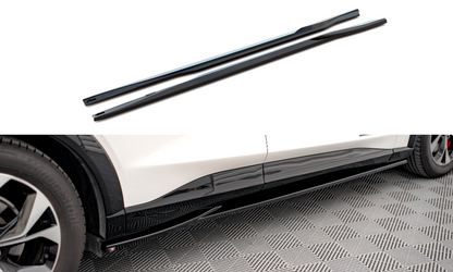 Seitenschweller Ansatz für Ford Mustang Mach-E Mk1 Carbon Look