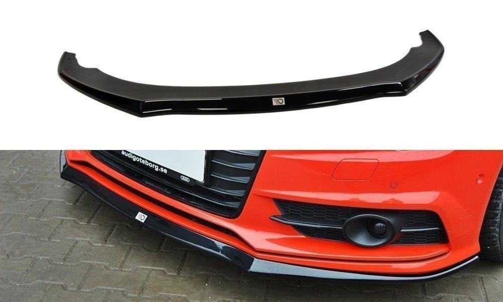 Front Ansatz für Audi S7 / A7 S-Line C7 FL Carbon Look