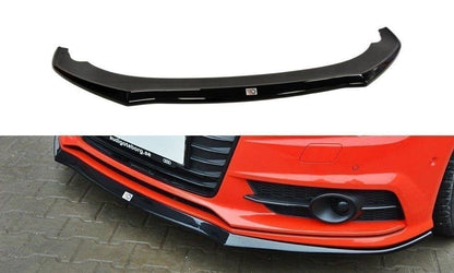 Front Ansatz für Audi S7 / A7 S-Line C7 FL Carbon Look