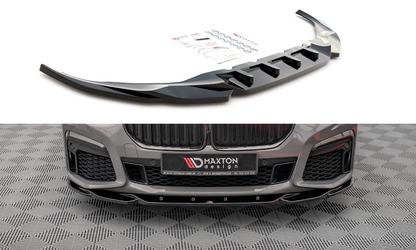 Front Ansatz V.2 für BMW 7 G11 M-Paket Facelift Carbon Look
