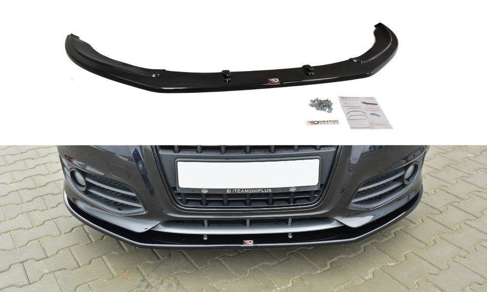 Front Ansatz V.2 für Audi S3 8P FL schwarz matt