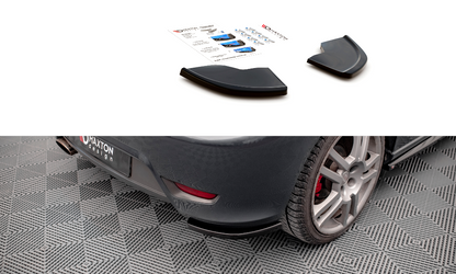 Heck Ansatz Flaps Diffusor für Seat Ibiza Cupra Mk3 Carbon Look