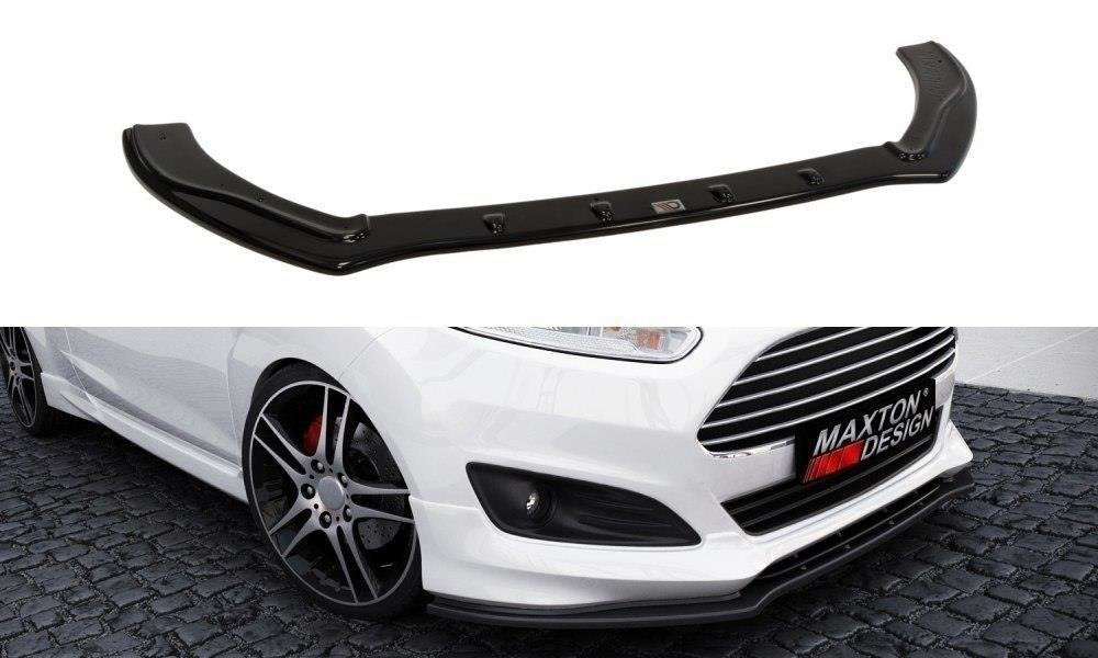Front Ansatz für Ford Fiesta ST-Line Mk7 FL schwarz matt