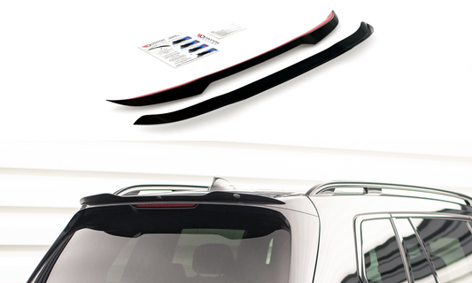 Spoiler CAP für BMW X7 M G07 schwarz Hochglanz