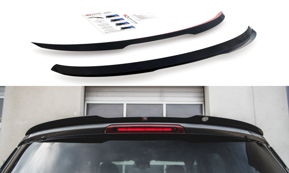 Spoiler CAP für Ford S-Max Mk2 Facelift schwarz matt