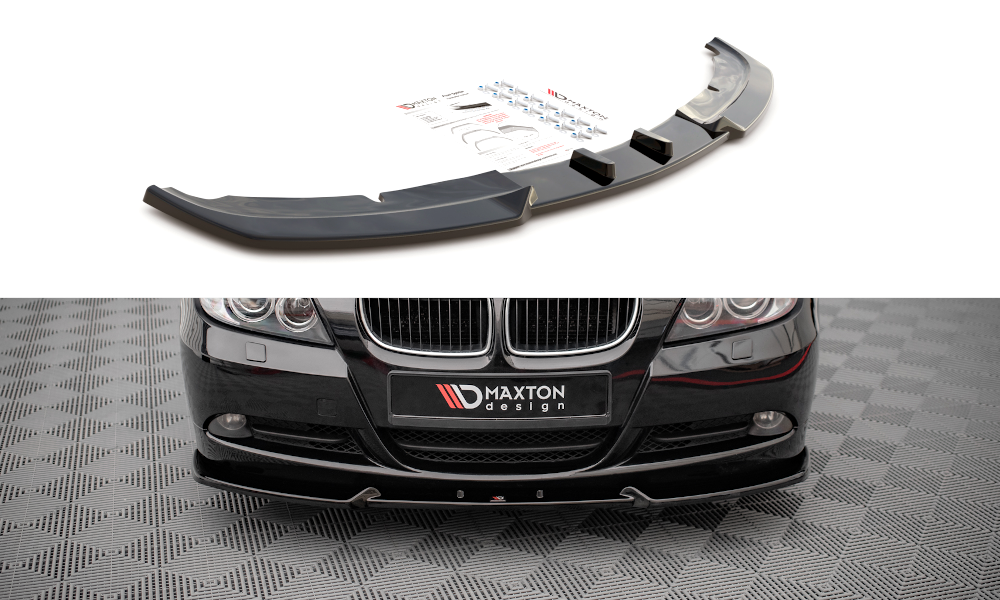 Front Ansatz V.1 für BMW 3er E90 schwarz matt