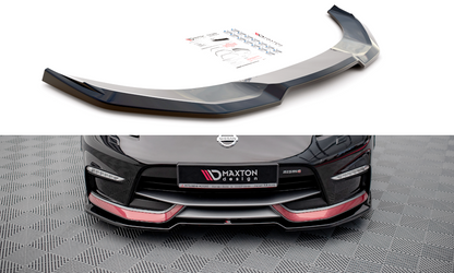 Front Ansatz V.3 für Nissan 370Z Nismo Facelift schwarz matt