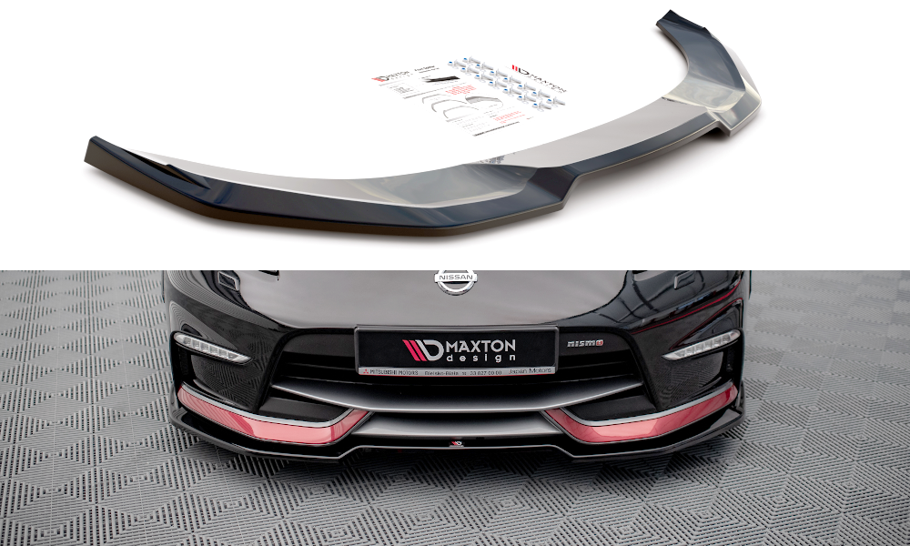 Front Ansatz V.3 für Nissan 370Z Nismo Facelift Carbon Look