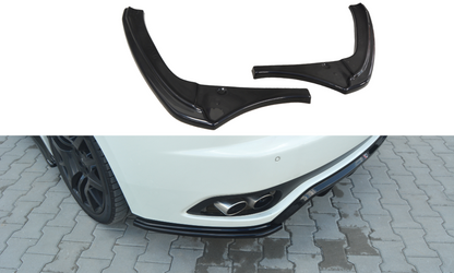 Heck Ansatz Flaps Diffusor V.2 für MASERATI GRANTURISMO 2007-2011 Carbon Look