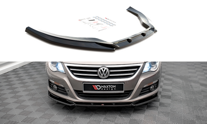 Front Ansatz V.4 für Volkswagen Passat CC Carbon Look