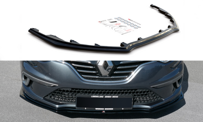 Front Ansatz für Renault Megane Mk.4 GT-Line schwarz matt
