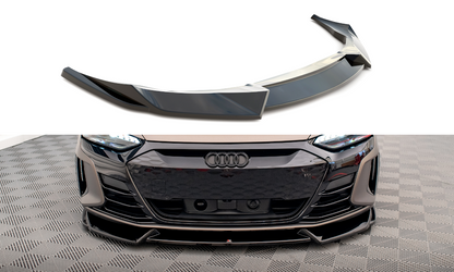 Front Ansatz V.1 für Audi e-Tron GT / RS GT Mk1 schwarz matt