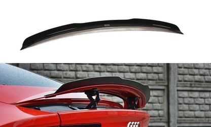 Spoiler CAP für Audi S7 / A7 S-Line C7 / C7 FL schwarz matt