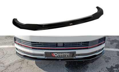 Front Ansatz V.2 für Volkswagen T6  Carbon Look