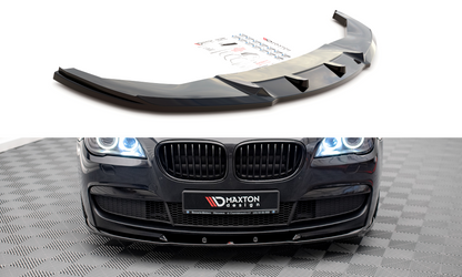 Front Ansatz V.2 für BMW 7 M-Paket F01 schwarz matt