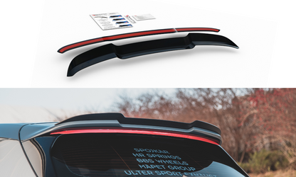 Spoiler CAP für BMW 1er F40 M135i schwarz Hochglanz
