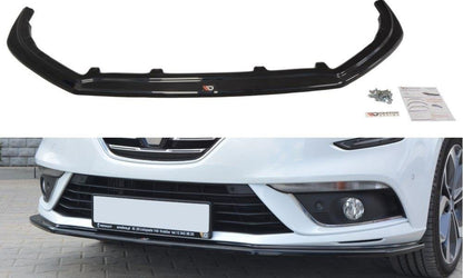Front Ansatz V.1 für Renault Megane Mk4 Hatchback Carbon Look