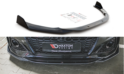 Front Ansatz +Flaps für V.1 Audi RS5 F5 Facelift